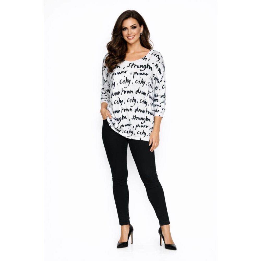 NY & Co SWEATER Strength Power Sweater Shirt Women's WOMAN'S Extra Large
